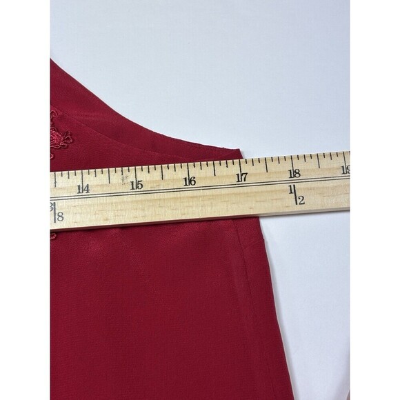 Cami NYC Charley Top Red Medium Lace Up Back Spaghetti Straps Tank Camisole - Picture 10 of 12